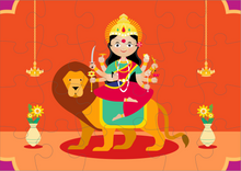Load image into Gallery viewer, GODDESS DURGA PUZZLE