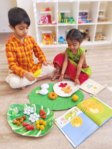 LET’S EAT ON A BANANA LEAF