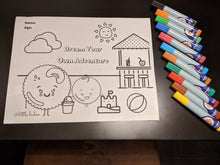 Load image into Gallery viewer, DREAM COLOURING SHEET