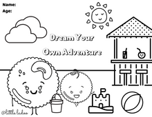 Load image into Gallery viewer, DREAM COLOURING SHEET