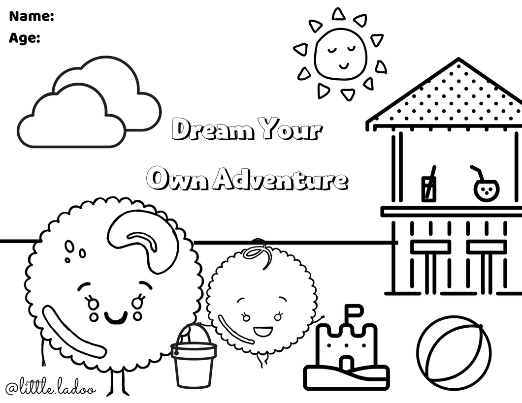 DREAM COLOURING SHEET